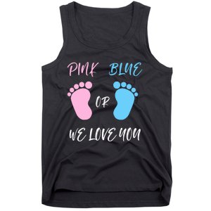 Team Boy Girl Gender Reveal Gift Tank Top