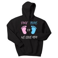 Team Boy Girl Gender Reveal Gift Kids Hoodie