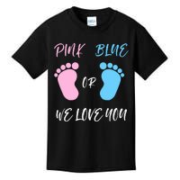 Team Boy Girl Gender Reveal Gift Kids T-Shirt