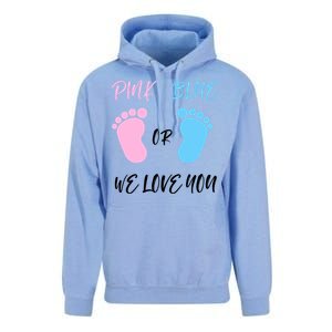 Team Boy Girl Gender Reveal Gift Unisex Surf Hoodie