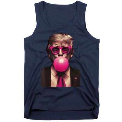 Trump Bubble Gum Tank Top