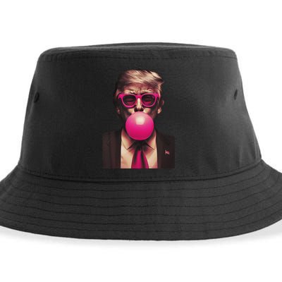 Trump Bubble Gum Sustainable Bucket Hat