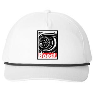 Turbo Boost Gift For Racing And Drift Car Lovers Gift Snapback Five-Panel Rope Hat