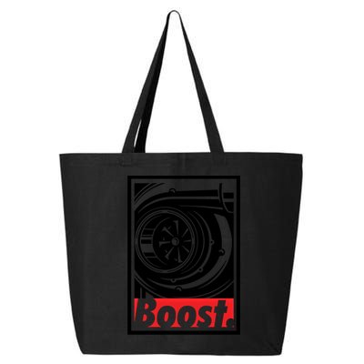 Turbo Boost Gift For Racing And Drift Car Lovers Gift 25L Jumbo Tote