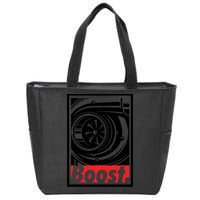 Turbo Boost Gift For Racing And Drift Car Lovers Gift Zip Tote Bag