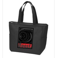 Turbo Boost Gift For Racing And Drift Car Lovers Gift Zip Tote Bag