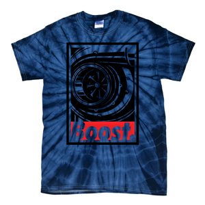 Turbo Boost Gift For Racing And Drift Car Lovers Gift Tie-Dye T-Shirt