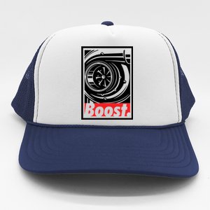 Turbo Boost Gift For Racing And Drift Car Lovers Gift Trucker Hat