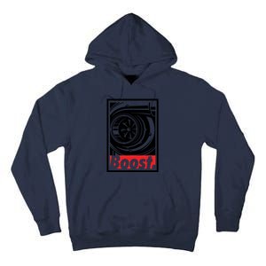 Turbo Boost Gift For Racing And Drift Car Lovers Gift Tall Hoodie