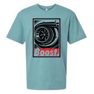 Turbo Boost Gift For Racing And Drift Car Lovers Gift Sueded Cloud Jersey T-Shirt