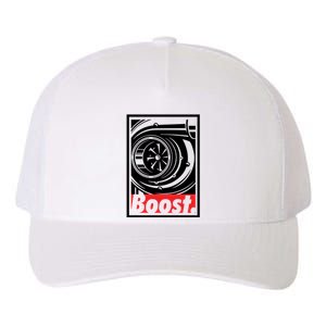 Turbo Boost Gift For Racing And Drift Car Lovers Gift Yupoong Adult 5-Panel Trucker Hat