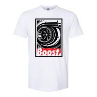 Turbo Boost Gift For Racing And Drift Car Lovers Gift Softstyle CVC T-Shirt