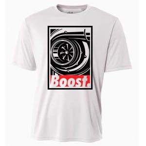 Turbo Boost Gift For Racing And Drift Car Lovers Gift Cooling Performance Crew T-Shirt