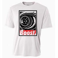 Turbo Boost Gift For Racing And Drift Car Lovers Gift Cooling Performance Crew T-Shirt