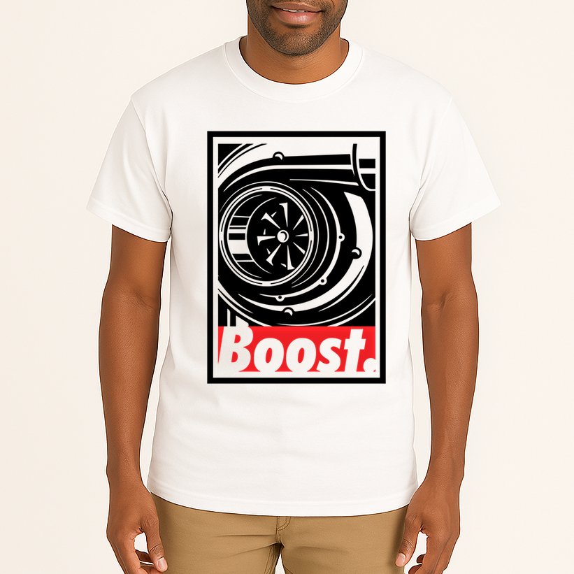 Turbo Boost Gift For Racing And Drift Car Lovers Gift Tall T-Shirt