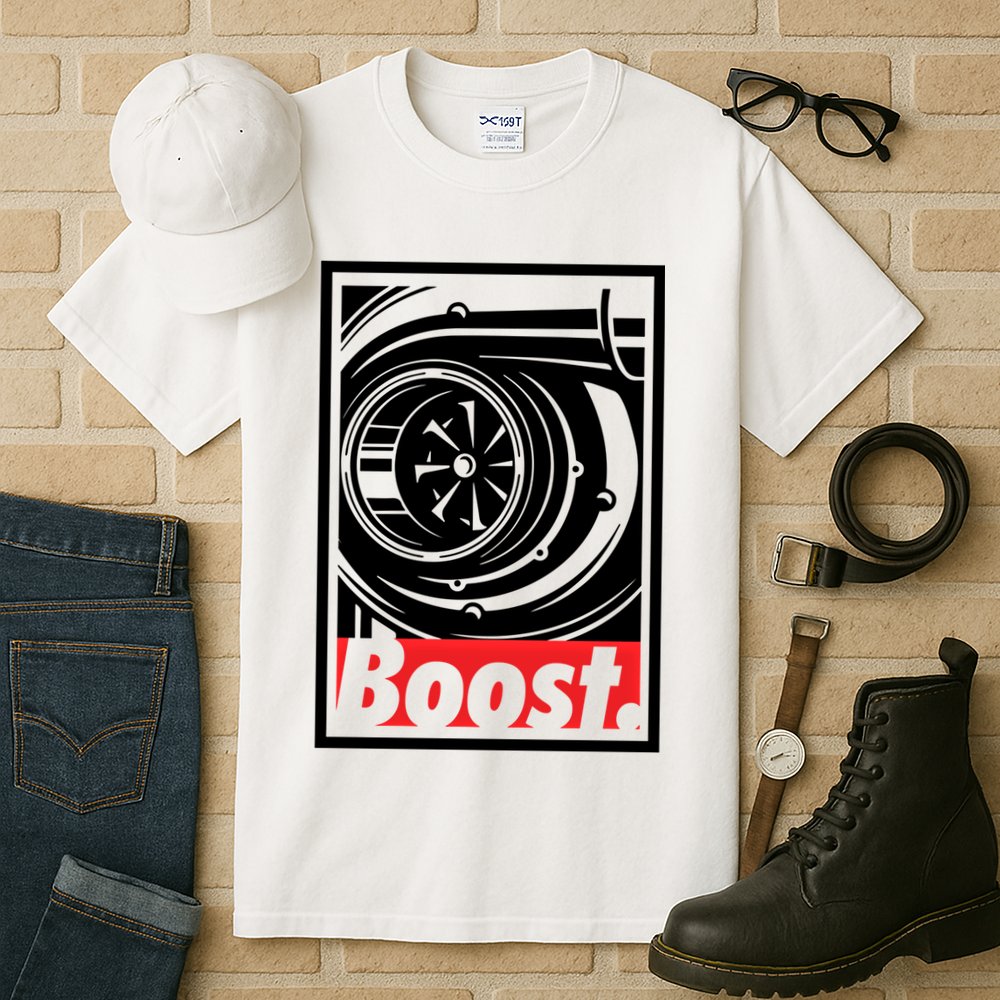 Turbo Boost Gift For Racing And Drift Car Lovers Gift Tall T-Shirt