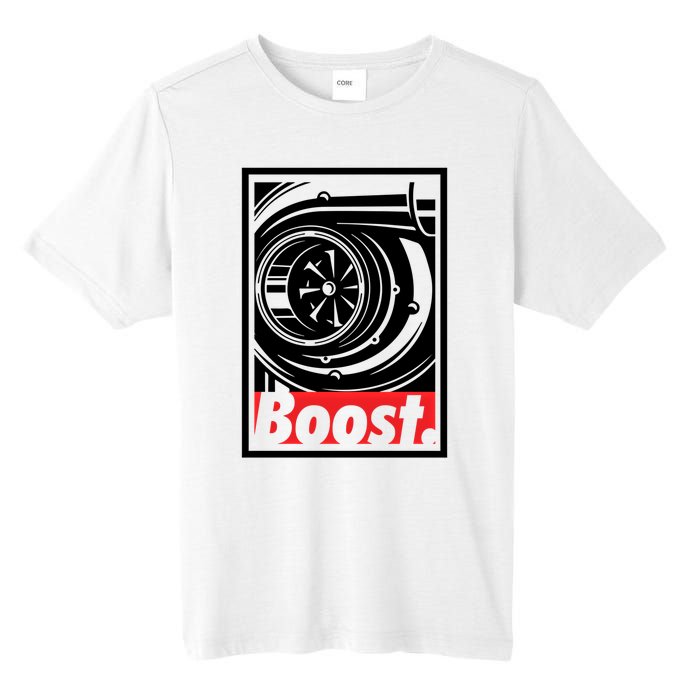 Turbo Boost Gift For Racing And Drift Car Lovers Gift Tall Fusion ChromaSoft Performance T-Shirt