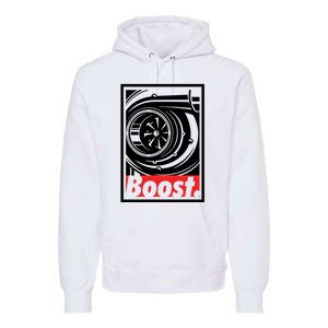 Turbo Boost Gift For Racing And Drift Car Lovers Gift Premium Hoodie