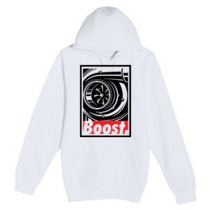 Turbo Boost Gift For Racing And Drift Car Lovers Gift Premium Pullover Hoodie