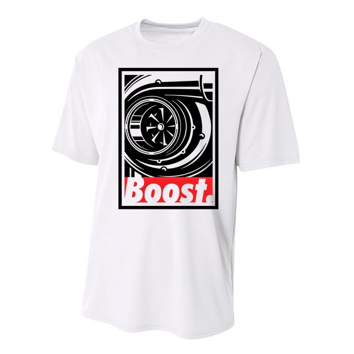 Turbo Boost Gift For Racing And Drift Car Lovers Gift Performance Sprint T-Shirt