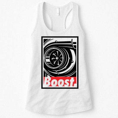 Turbo Boost Gift For Racing And Drift Car Lovers Gift Womens Tank Top