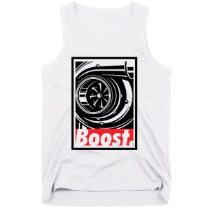 Turbo Boost Gift For Racing And Drift Car Lovers Gift Tank Top