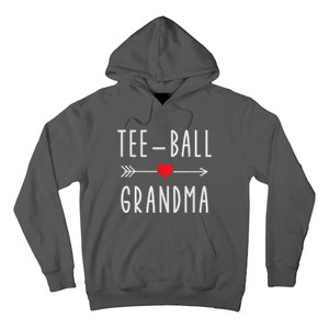 Tee Ball Grandma Funny Gift For Ball Grandma Mothers Day Hoodie