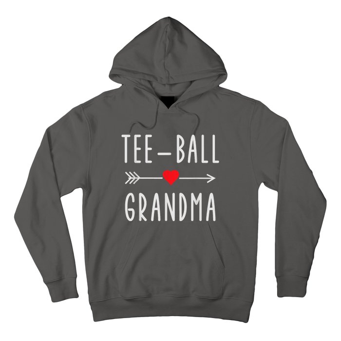 Tee Ball Grandma Funny Gift For Ball Grandma Mothers Day Hoodie