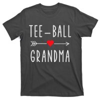 Tee Ball Grandma Funny Gift For Ball Grandma Mothers Day T-Shirt