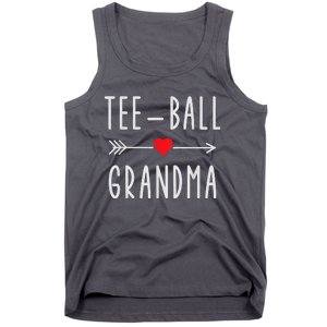 Tee Ball Grandma Funny Gift For Ball Grandma Mothers Day Tank Top