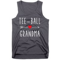 Tee Ball Grandma Funny Gift For Ball Grandma Mothers Day Tank Top