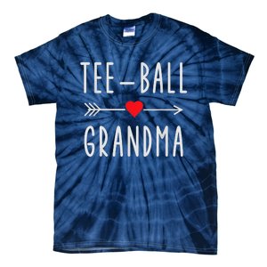 Tee Ball Grandma Funny Gift For Ball Grandma Mothers Day Tie-Dye T-Shirt