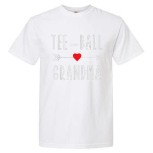 Tee Ball Grandma Funny Gift For Ball Grandma Mothers Day Garment-Dyed Heavyweight T-Shirt