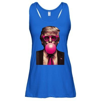 Trump Bubble Gum Ladies Essential Flowy Tank