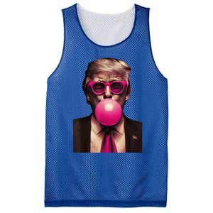 Trump Bubble Gum Mesh Reversible Basketball Jersey Tank