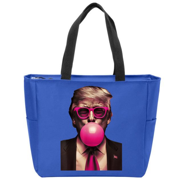 Trump Bubble Gum Zip Tote Bag
