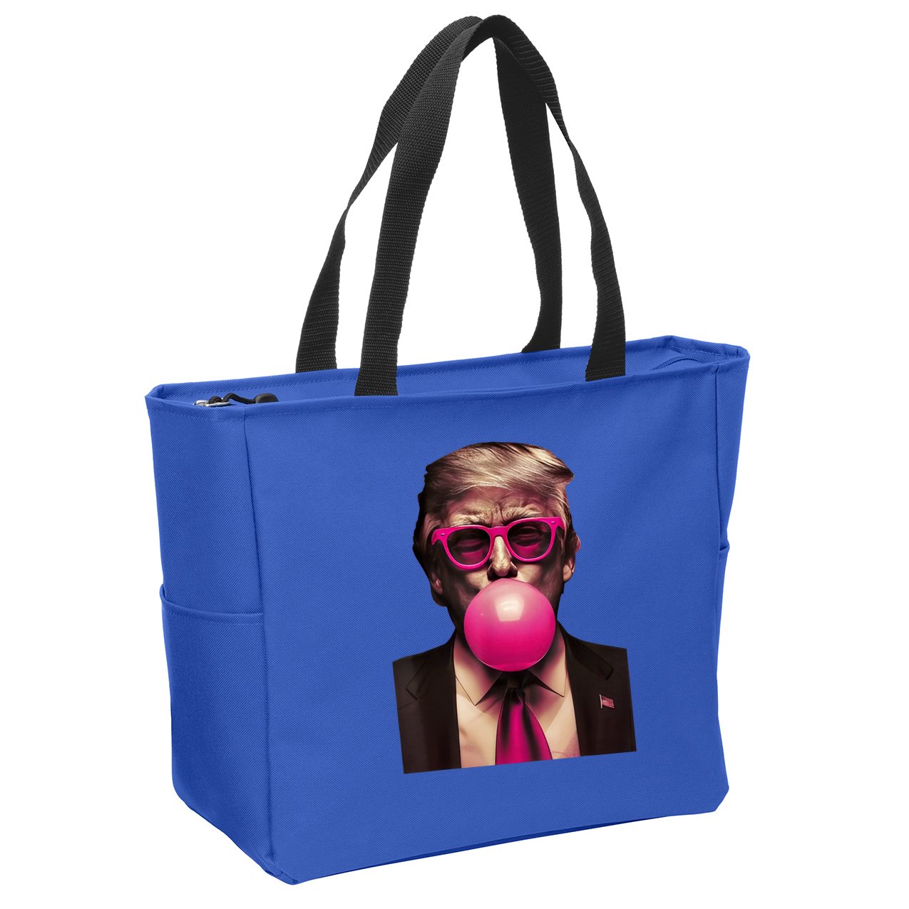 Trump Bubble Gum Zip Tote Bag