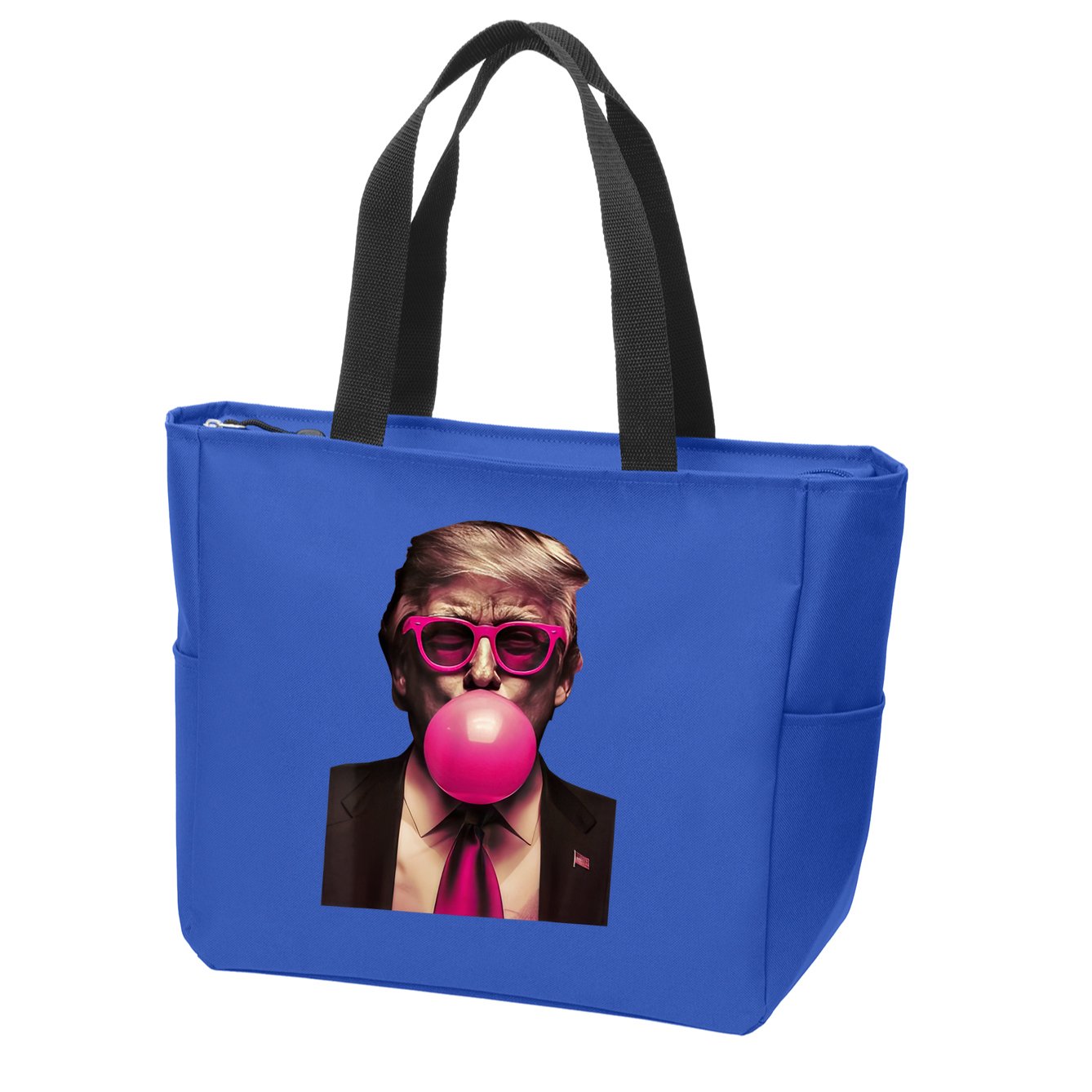 Trump Bubble Gum Zip Tote Bag