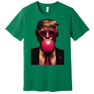 Trump Bubble Gum Fun And Bold Design Premium T-Shirt