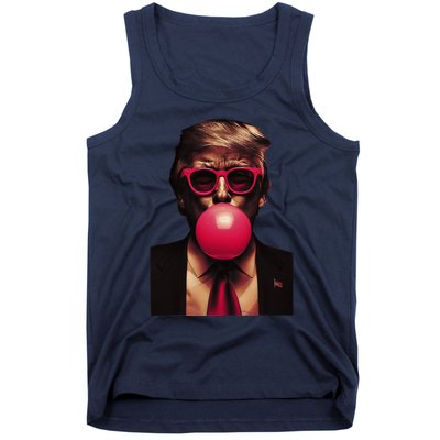 Trump Bubble Gum Fun And Bold Design Tank Top