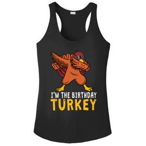 Thanksgiving Birthday Gifts Funny Bday Born On Thanksgiving Ladies PosiCharge Competitor Racerback Tank