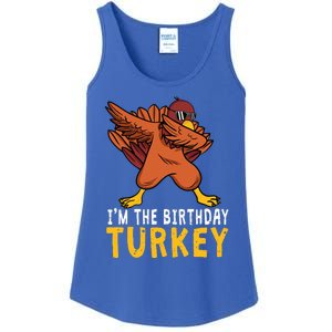 Thanksgiving Birthday Gifts Funny Bday Born On Thanksgiving Ladies Essential Tank