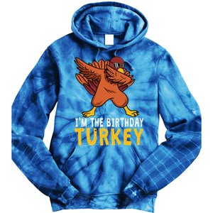 Thanksgiving Birthday Gifts Funny Bday Born On Thanksgiving Tie Dye Hoodie