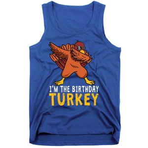 Thanksgiving Birthday Gifts Funny Bday Born On Thanksgiving Tank Top