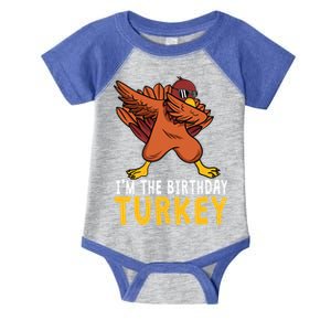 Thanksgiving Birthday Gifts Funny Bday Born On Thanksgiving Infant Baby Jersey Bodysuit