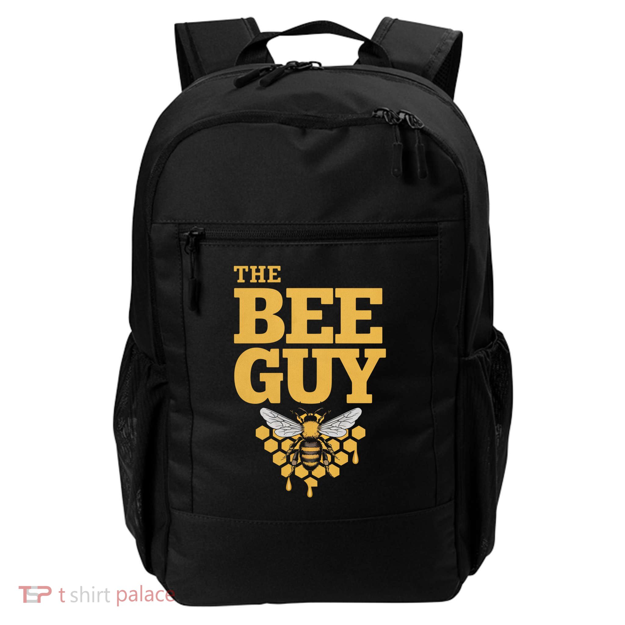 The Bee Guy Beekeeper Apiculture Bee Keeper Beekeeping Bee Lovers Honeybees Daily Commute Backpack