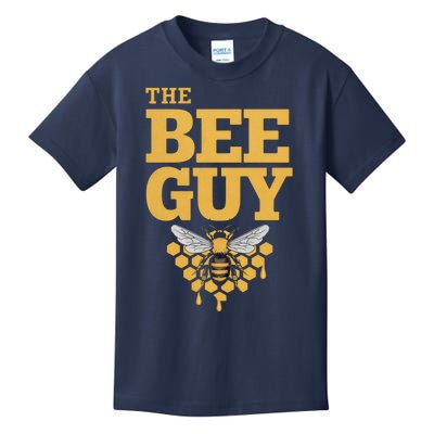 The Bee Guy Beekeeper Apiculture Bee Keeper Beekeeping Bee Lovers Honeybees Kids T-Shirt