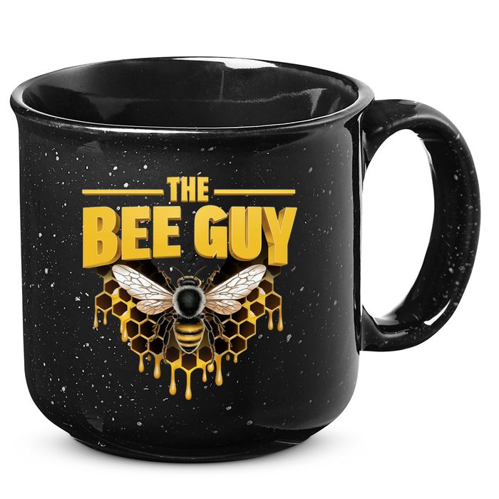 The Bee Guy Beekeeper Apiculture Bee Keeper Honeybees Beekeeping Bee Lovers 15oz Campfire Ceramic Mug