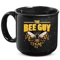 The Bee Guy Beekeeper Apiculture Bee Keeper Honeybees Beekeeping Bee Lovers 15oz Campfire Ceramic Mug