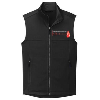 The Beat Goes On Open Heart Surgery Recovery Survivor Gift Collective Smooth Fleece Vest